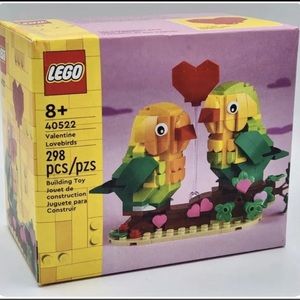 LEGO LAST ONE Seasonal Valentine Lovebirds 40522 New Sealed Valentines Day Gift